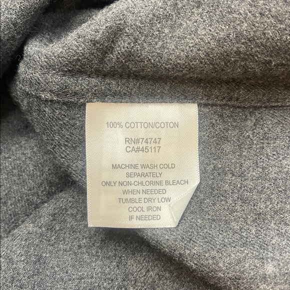 Red Head Brand Co. Men's Gray Button-Up Shirt Sz L - Picture 11 of 12